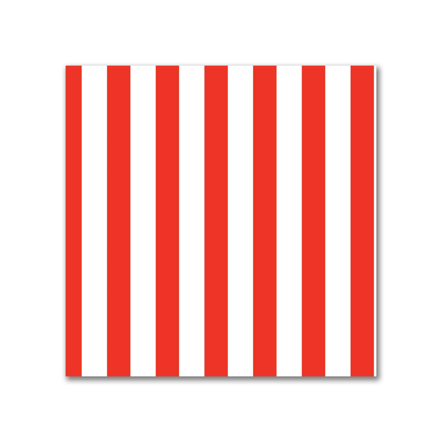 Off-White Cotton Sateen Fabric with Thin Red Bars, FACS-1410-241