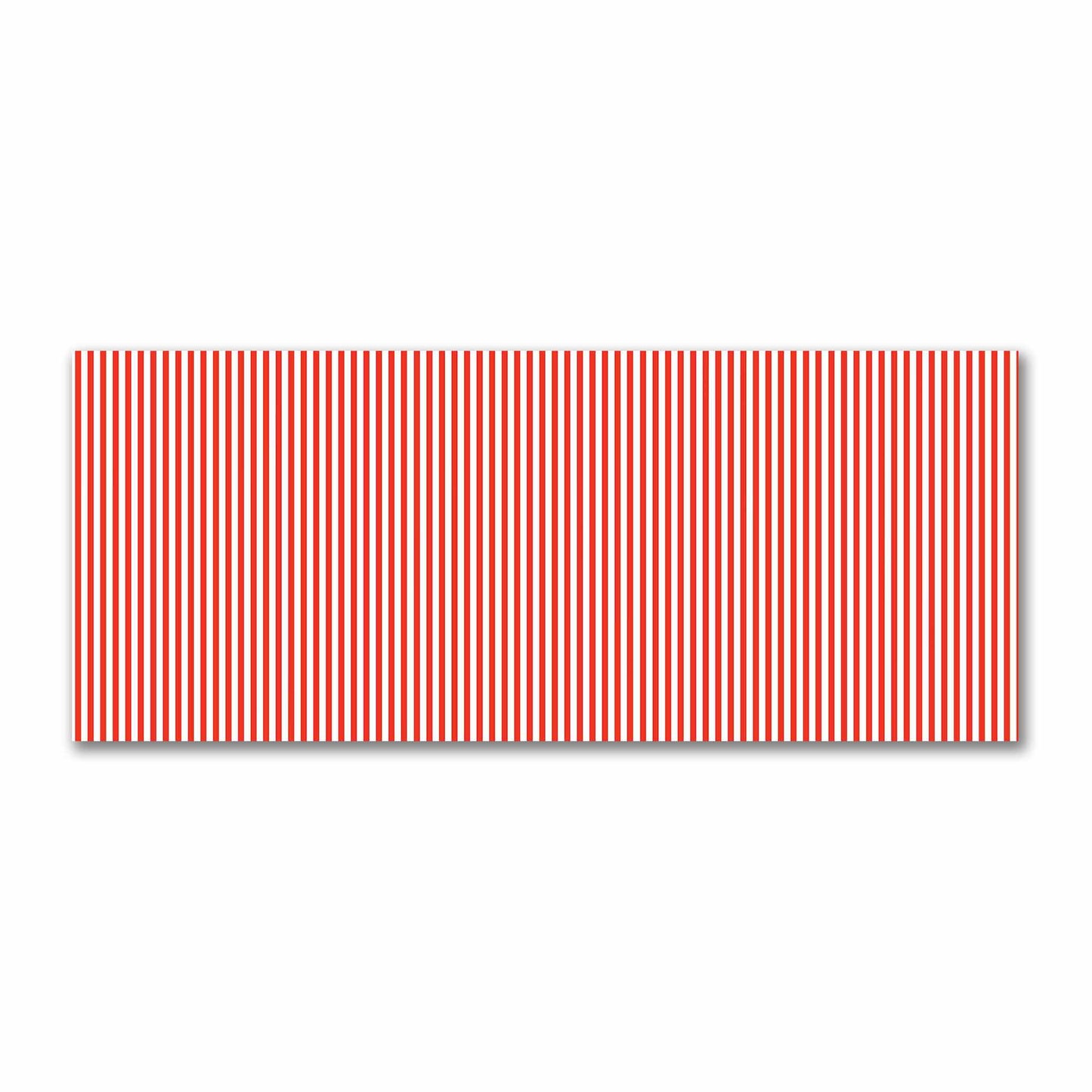 Off-White Cotton Sateen Fabric with Thin Red Bars, FACS-1410-241