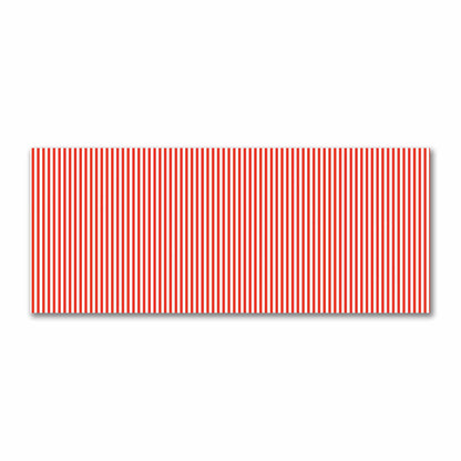 Off-White Cotton Sateen Fabric with Thin Red Bars, FACS-1410-241