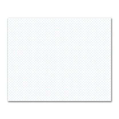 Off-White Cotton Sateen Fabric with Blue Diamonds, FACS-1430-101