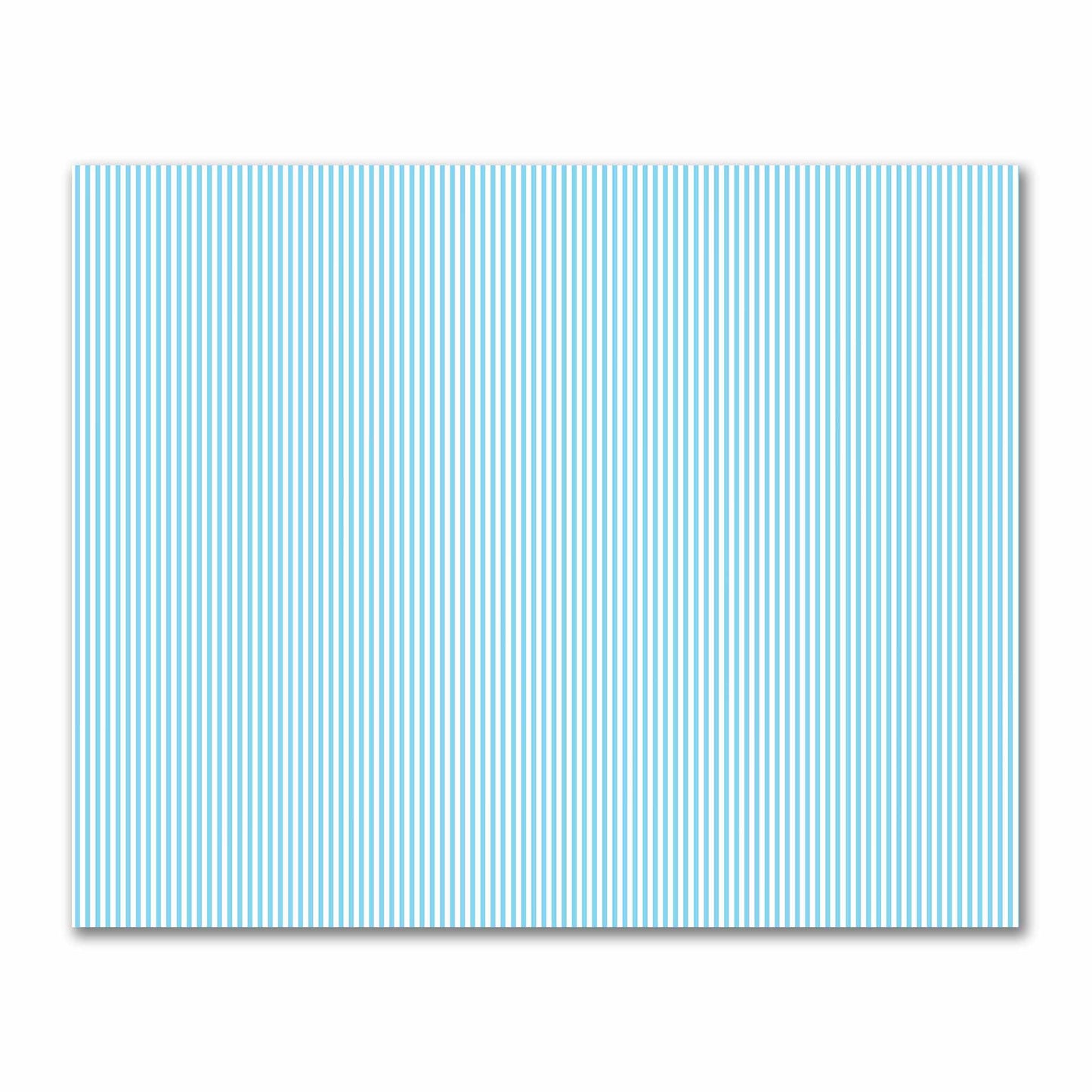 Off-White Cotton Sateen Fabric with Thin Blue Bars, FACS-1430-241