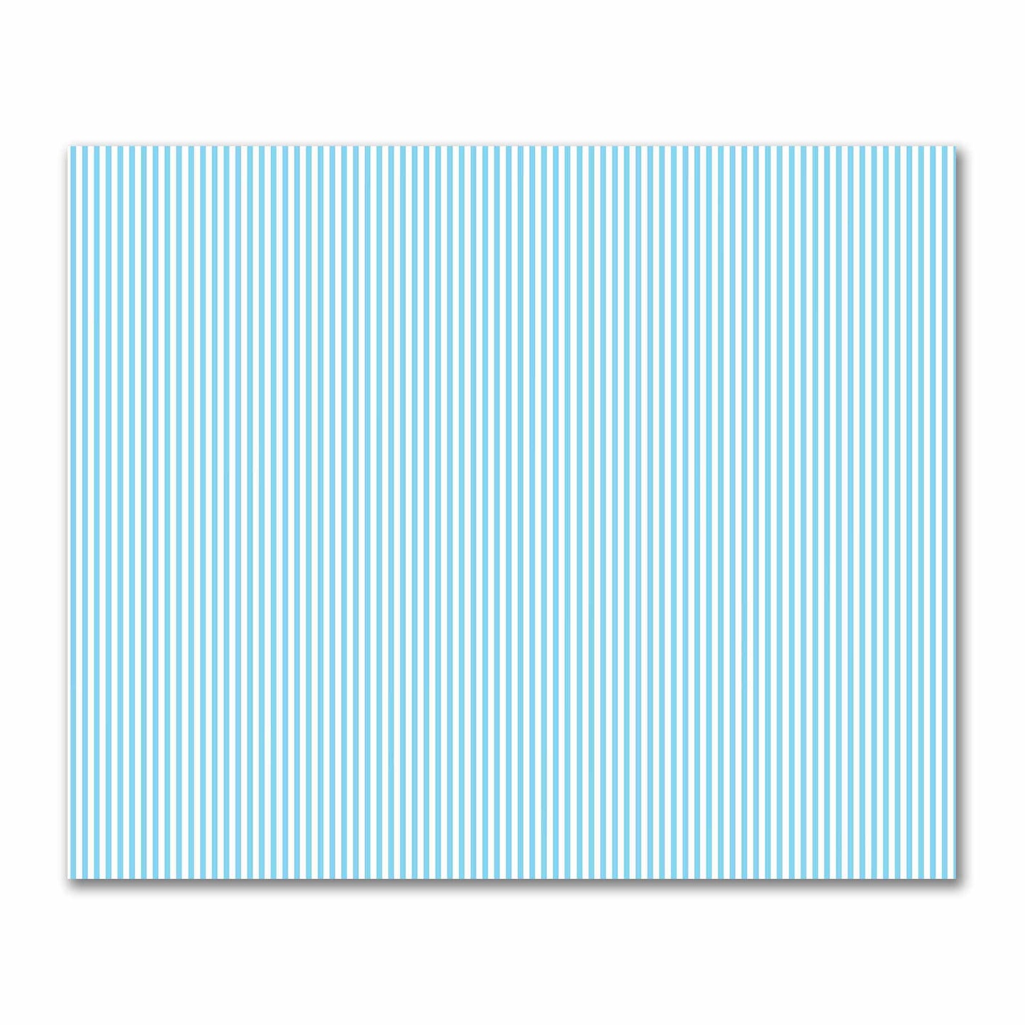 Off-White Cotton Sateen Fabric with Thin Blue Bars, FACS-1430-241