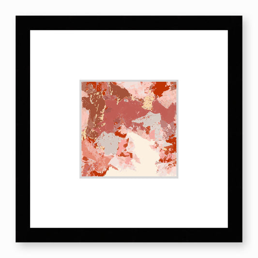 Framed Graphic Art Print, Faux Mat - 12x12 inches | FMS-1130-7692, Prints, Graphic art, Black Frame, 30 x 30 cm ,12 x 12 inches