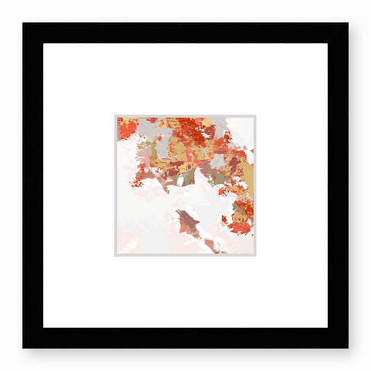 Framed Graphic Art Print, Faux Mat - 12x12 inches | FMS-1130-7693, Prints, Graphic art, Black Frame, 30 x 30 cm ,12 x 12 inches