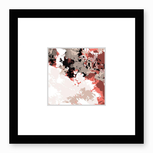 Framed Graphic Art Print, Faux Mat - 12x12 inches | FMS-1130-7695, Prints, Graphic art, Black Frame, 30 x 30 cm ,12 x 12 inches