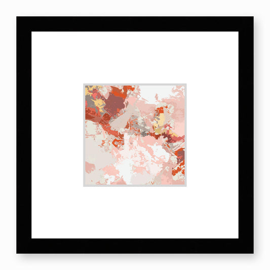 Framed Graphic Art Print, Faux Mat - 12x12 inches | FMS-1130-7698, Prints, Graphic art, Black Frame, 30 x 30 cm ,12 x 12 inches