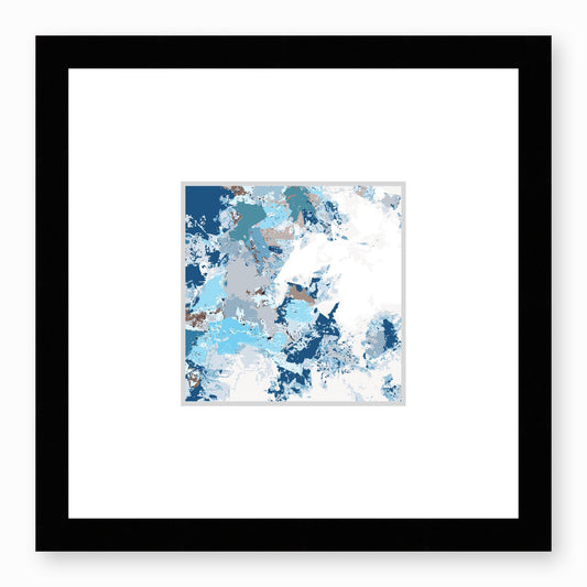 Framed Graphic Art Print, Faux Mat - 12x12 inches | FMS-1153-7695, Prints, Graphic art, Black Frame, 30 x 30 cm ,12 x 12 inches