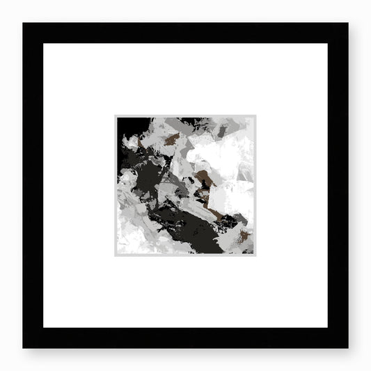 Framed Graphic Art Print, Faux Mat - 12x12 inches | FMS-1012-7690, Prints, Graphic art, Black Frame, 30 x 30 cm ,12 x 12 inches