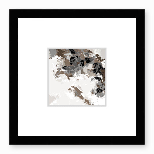 Framed Graphic Art Print, Faux Mat - 12x12 inches | FMS-1171-7693, Prints, Graphic art, Black Frame, 30 x 30 cm ,12 x 12 inches