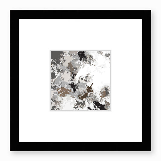 Framed Graphic Art Print, Faux Mat - 12x12 inches | FMS-1171-7695, Prints, Graphic art, Black Frame, 30 x 30 cm ,12 x 12 inches
