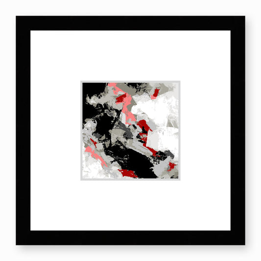 Framed Graphic Art Print, Faux Mat - 12x12 inches | FMS-1192-7690, Prints, Graphic art, Black Frame, 30 x 30 cm ,12 x 12 inches