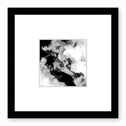Framed Graphic Art Print, Faux Mat - 12x12 inches | FMS-1200-7690, Prints, Graphic art, Black Frame, 30 x 30 cm ,12 x 12 inches