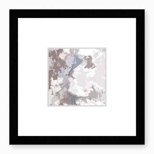 Framed Graphic Art Print, Faux Mat - 12x12 inches | FMS-1220-7691, Prints, Fine art, Black Frame, 30 x 30 cm ,12 x 12 inches