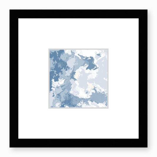 Framed Graphic Art Print, Faux Mat - 12x12 inches | FMS-1230-7691, Prints, Fine art, Black Frame, 30 x 30 cm ,12 x 12 inches