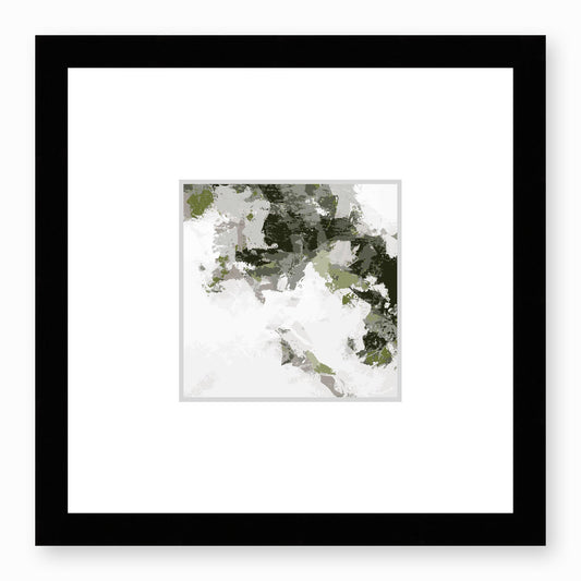 Framed Graphic Art Print, Faux Mat - 12x12 inches | FMS-1240-7693, Prints, Fine art, Black Frame, 30 x 30 cm ,12 x 12 inches