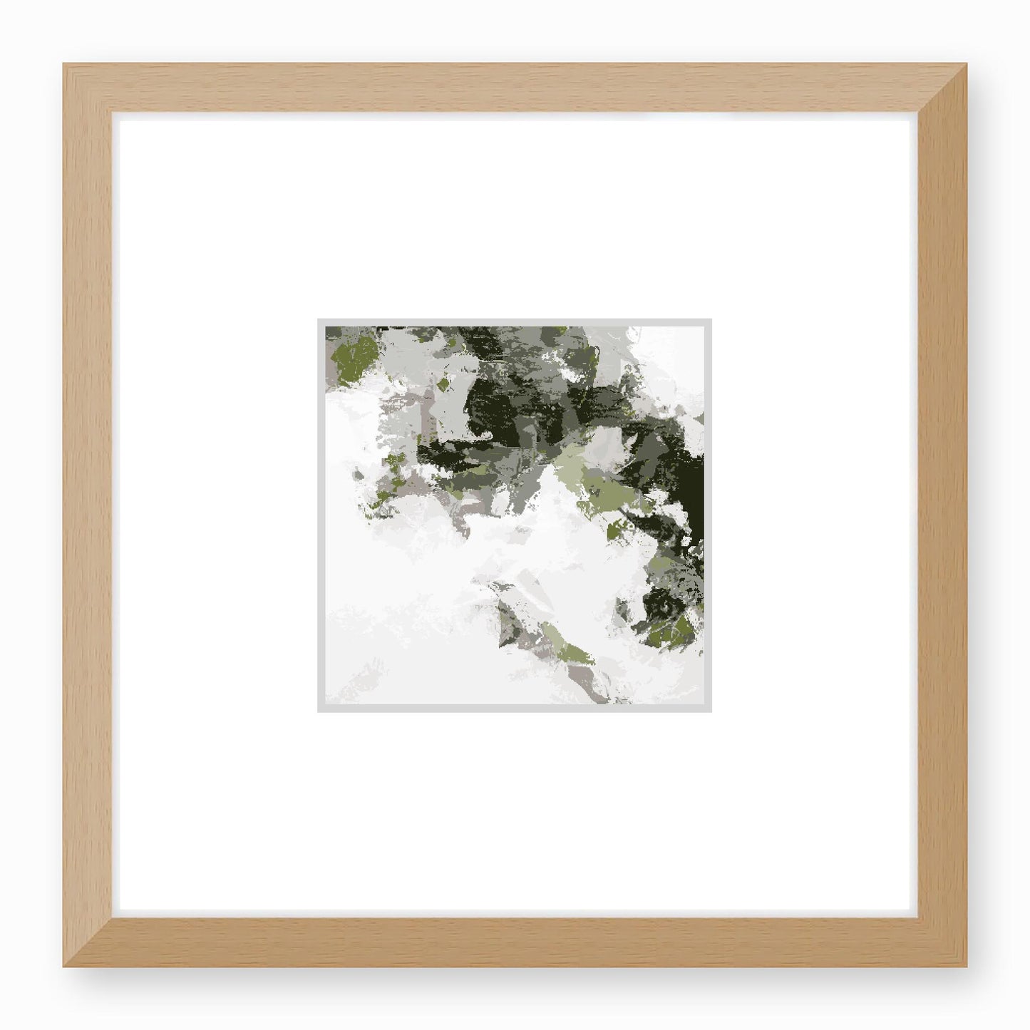 Framed Graphic Art Print, Faux Mat - 12x12 inches | FMS-1240-7693, Prints, Fine art, Natural Frame, 30 x 30 cm ,12 x 12 inches