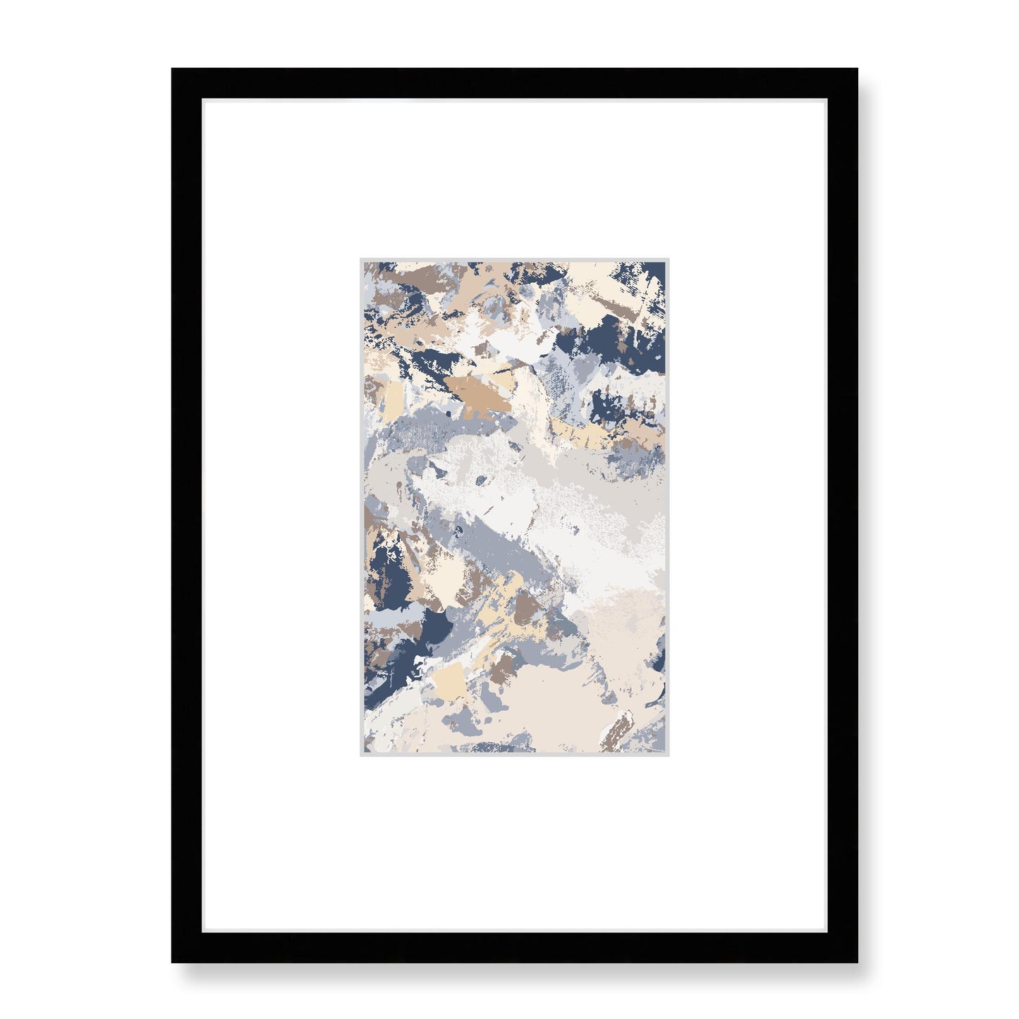 Framed Graphic Art Print, Faux Mat - 18x24 inches | FMV-1163-7689, Prints, Graphic art, Black Frame, 45 x 60 cm ,18 x 24 inches