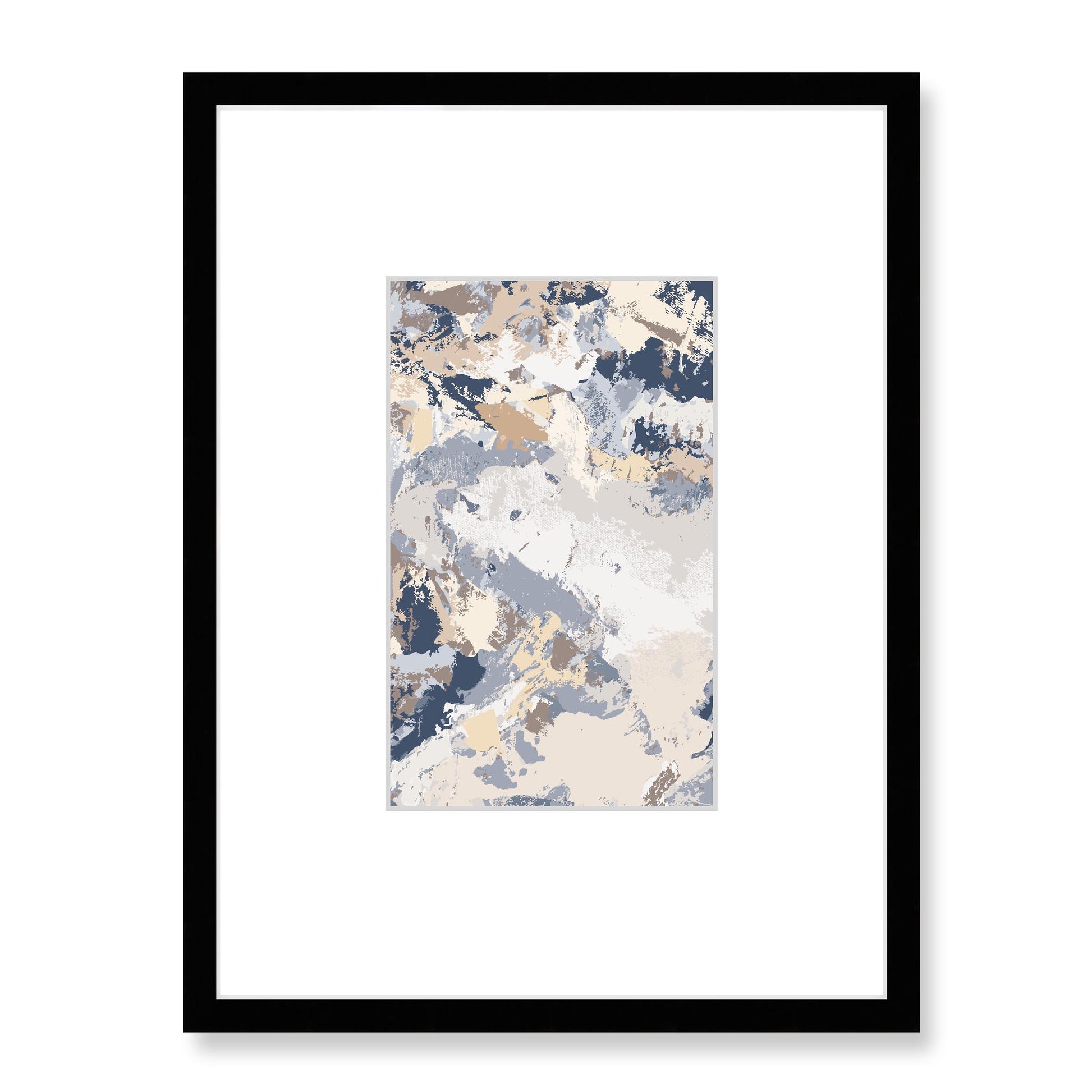 Framed Graphic Art Print, Faux Mat - 18x24 inches | FMV-1163-7689, Prints, Graphic art, Black Frame, 45 x 60 cm ,18 x 24 inches