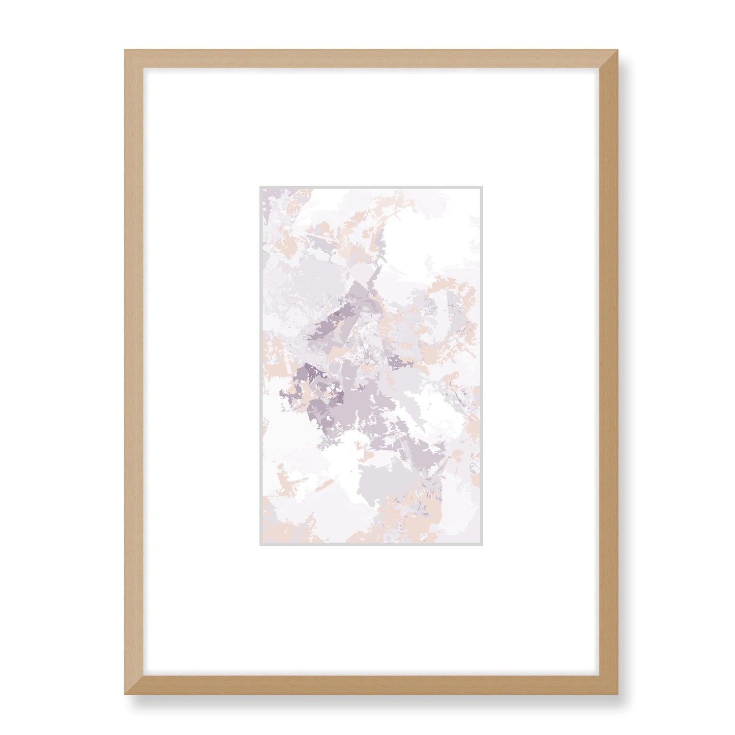 Framed Graphic Art Print, Faux Mat - 18x24 inches | FMV-1182-7698, Prints, Graphic art, Natural Frame, 45 x 60 cm ,18 x 24 inches