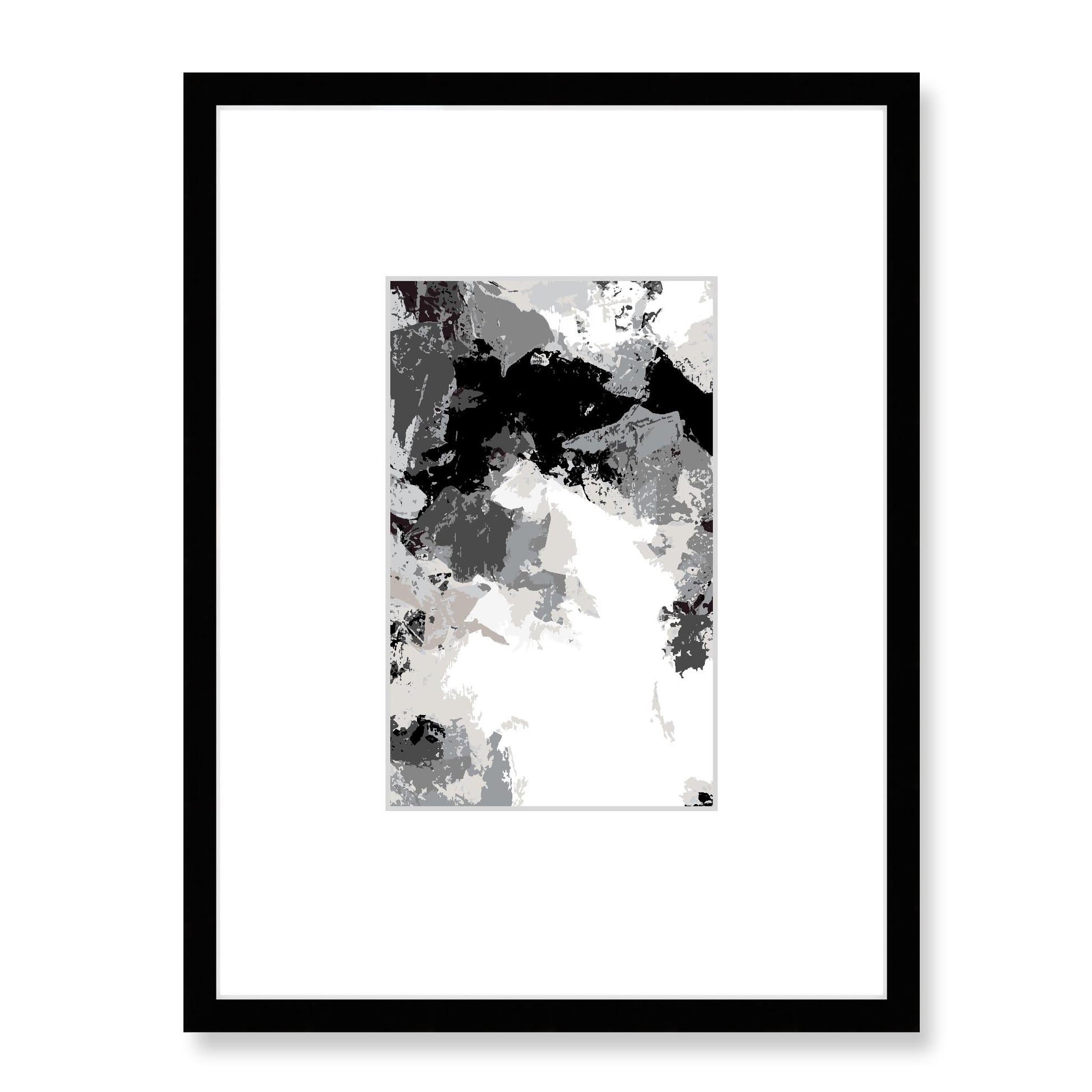 Framed Graphic Art Print, Faux Mat - 18x24 inches | FMV-1201-7692, Prints, Graphic art, Black Frame, 45 x 60 cm ,18 x 24 inches
