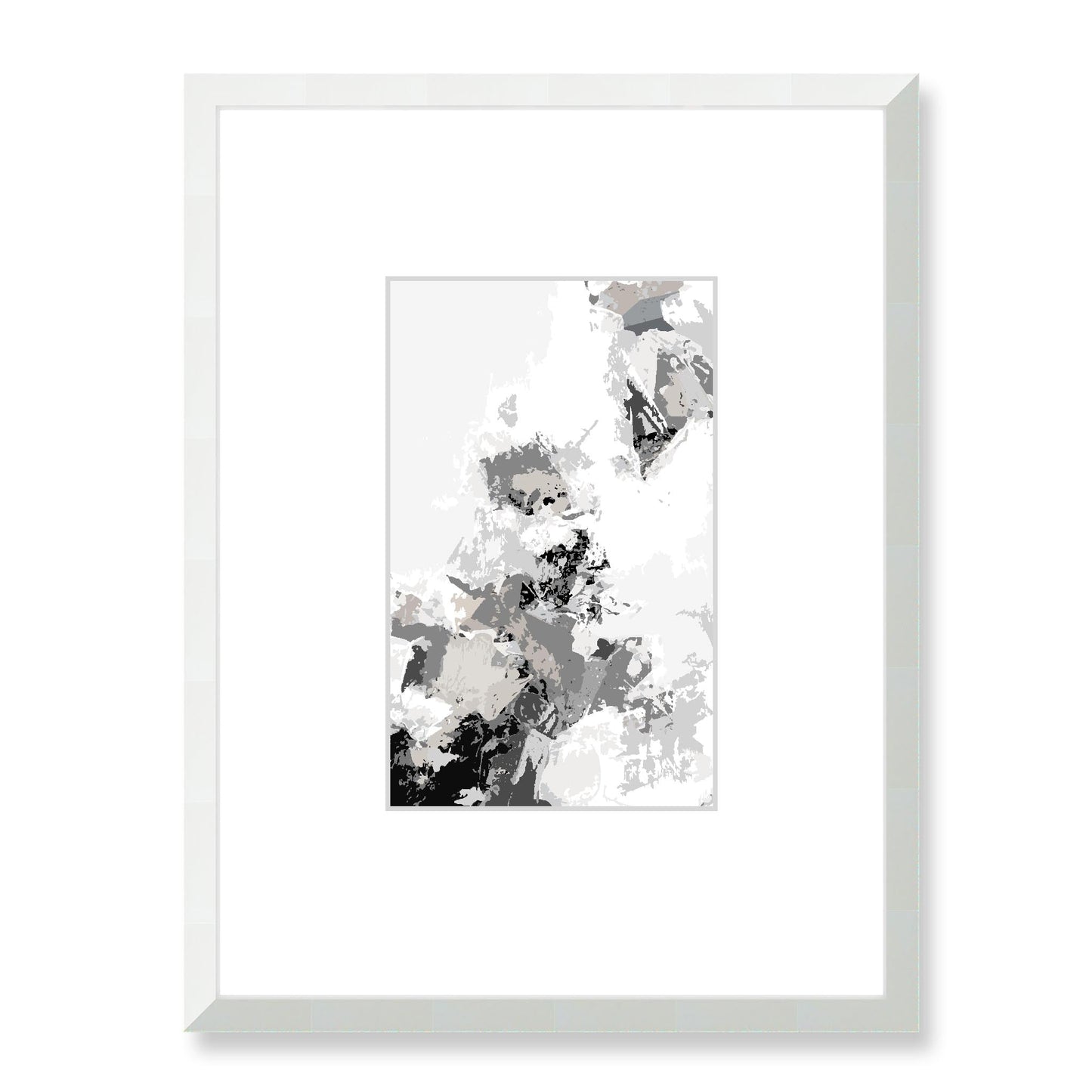 Framed Graphic Art Print, Faux Mat - 18x24 inches | FMV-1202-7694, Prints, Graphic art, White Frame, 45 x 60 cm ,18 x 24 inches