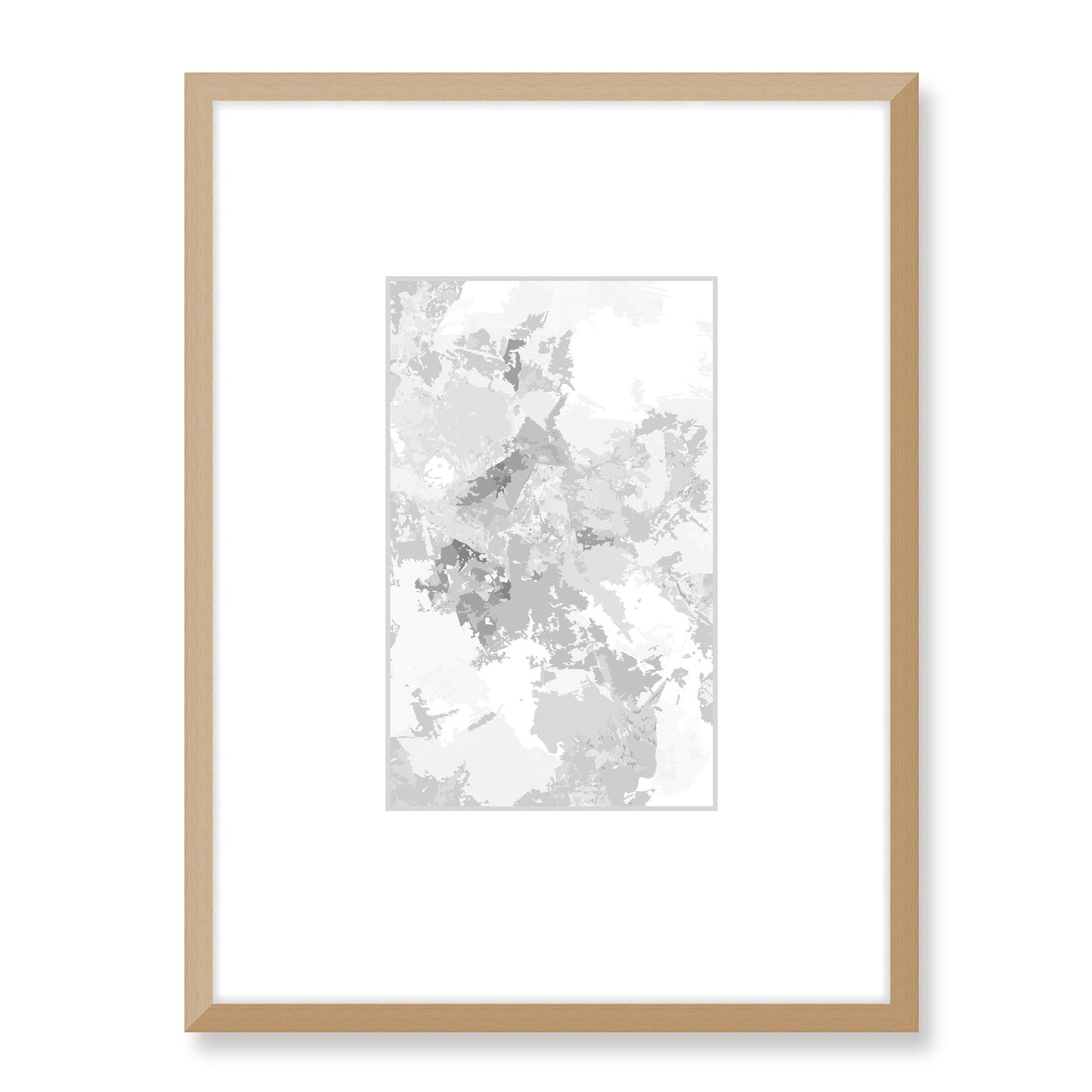 Framed Graphic Art Print, Faux Mat - 18x24 inches | FMV-1203-7698, Prints, Graphic art, Natural Frame, 45 x 60 cm ,18 x 24 inches