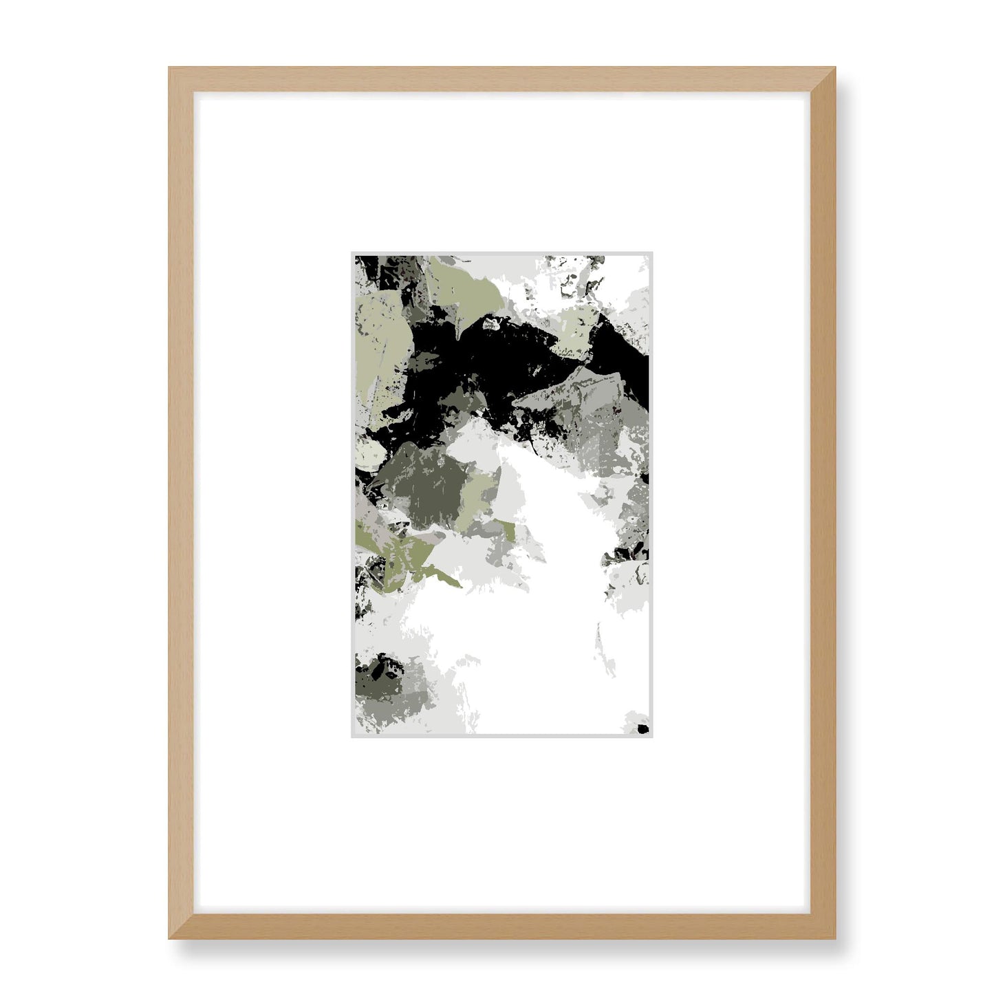 Framed Graphic Art Print, Faux Mat - 18x24 inches | FMV-1240-7692, Prints, Graphic art, Natural Frame, 45 x 60 cm ,18 x 24 inches