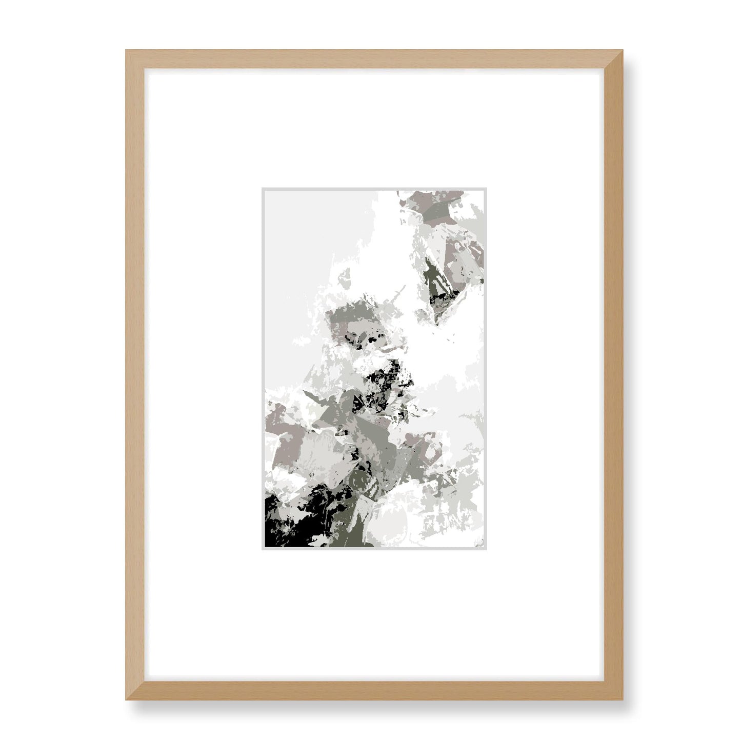 Framed Graphic Art Print, Faux Mat - 18x24 inches | FMV-1240-7694, Prints, Graphic art, Natural Frame, 45 x 60 cm ,18 x 24 inches