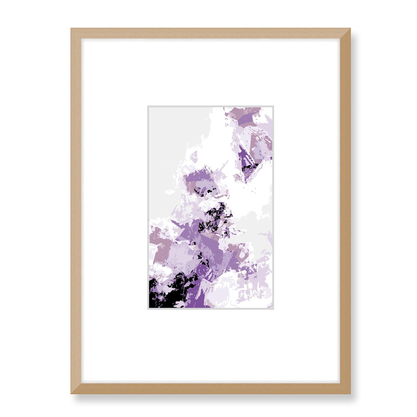 Framed Graphic Art Print, Faux Mat - 18x24 inches | FMV-1251-7694, Prints, Graphic art, Natural Frame, 45 x 60 cm ,18 x 24 inches