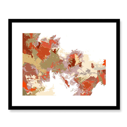 Framed Graphic Art Print, White Mat - 12x10 16x13 20x16 28x22 inches | FPH-1130-7694, Prints, Graphic art, Black Frame, 51 x 41 cm ,20 x 16 inches