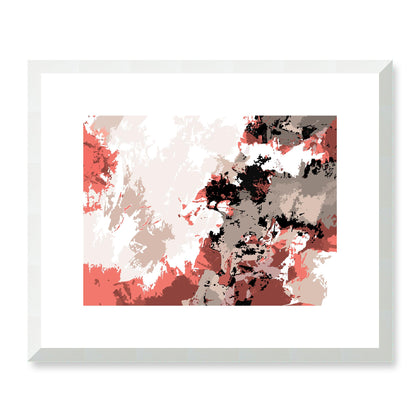 Framed Graphic Art Print, White Mat - 12x10 16x13 20x16 28x22 inches | FPH-1130-7696, Prints, Graphic art, White Frame, 41 x 33 cm ,16 x 13 inches