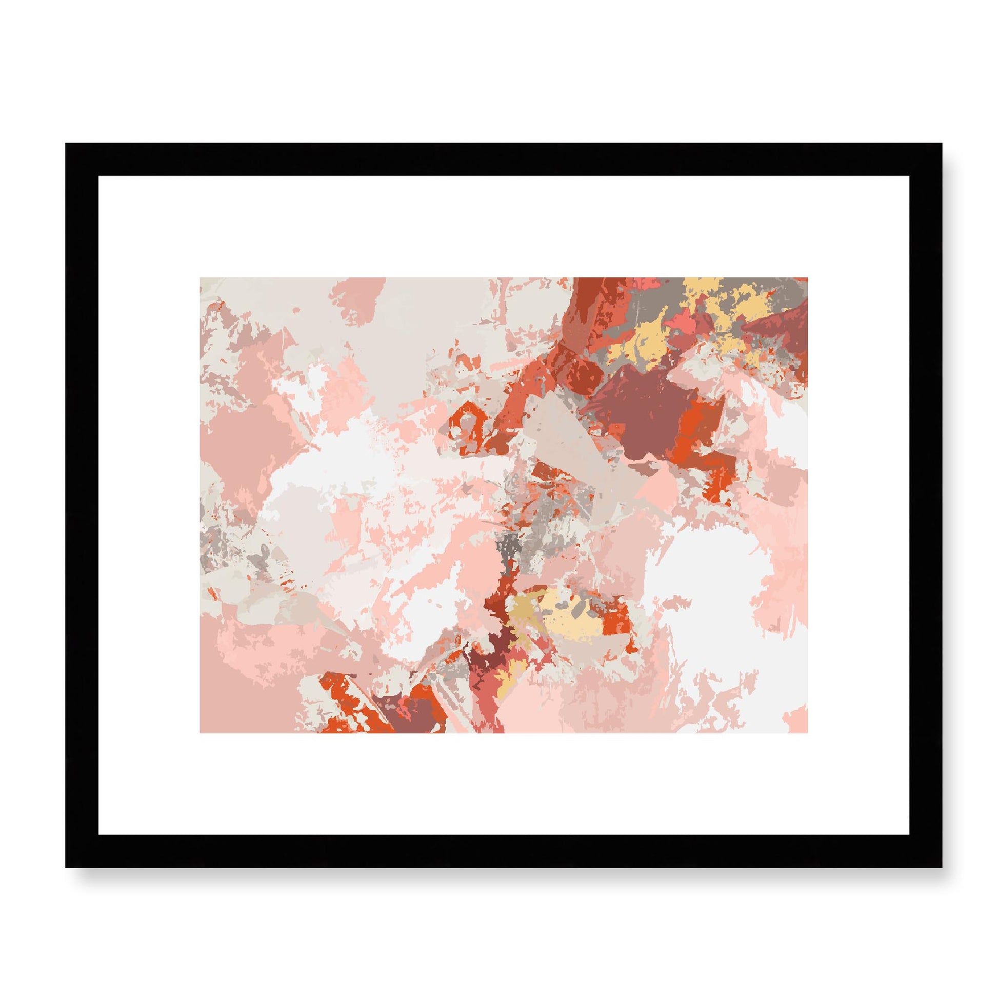Framed Graphic Art Print, White Mat - 12x10 16x13 20x16 28x22 inches | FPH-1130-7698, Prints, Graphic art, Black Frame, 41 x 33 cm ,16 x 13 inches