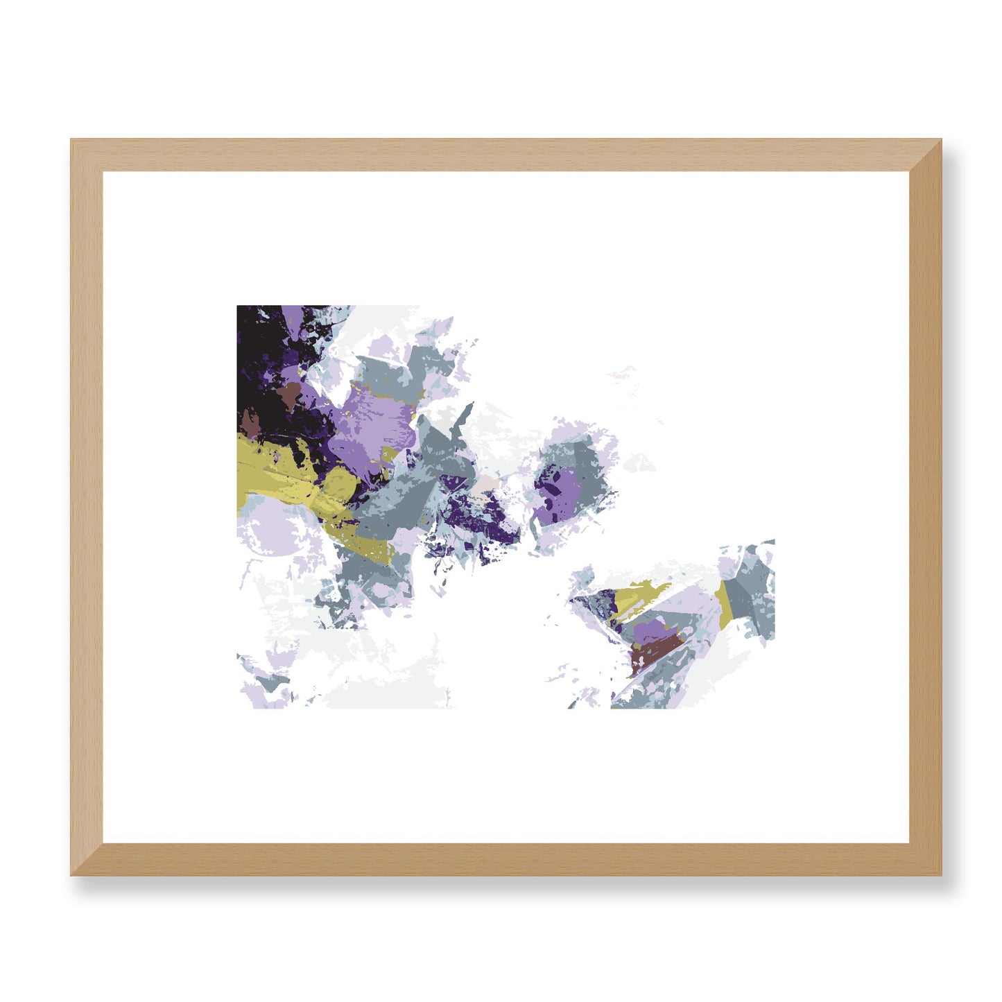Framed Graphic Art Print, White Mat - 12x10 16x13 20x16 28x22 inches | FPH-1140-7694, Prints, Graphic art, Natural Frame, 30 x 25 cm ,12 x 10 inches