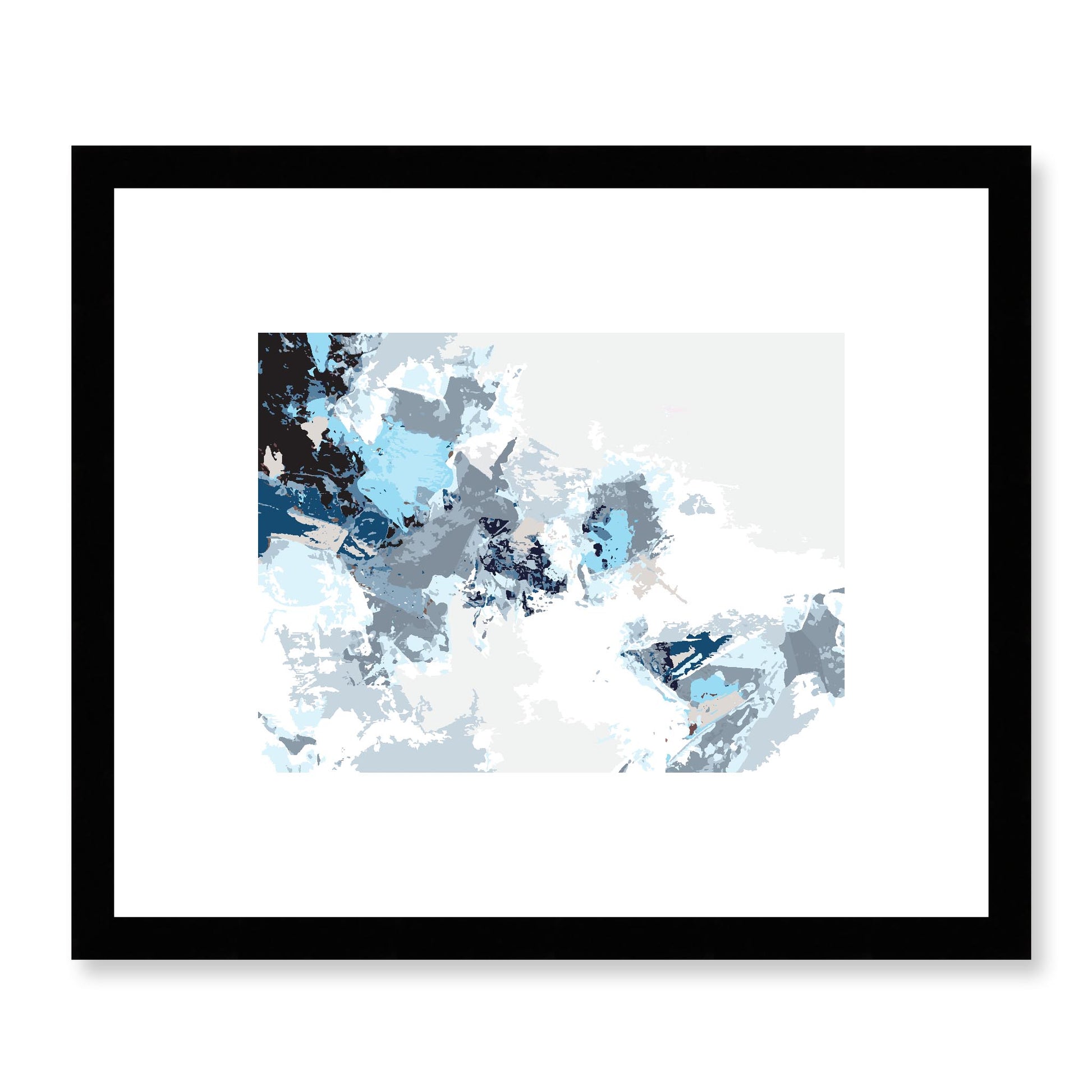 Framed Graphic Art Print, White Mat - 12x10 16x13 20x16 28x22 inches | FPH-1151-7694, Prints, Graphic art, Black Frame, 30 x 25 cm ,12 x 10 inches