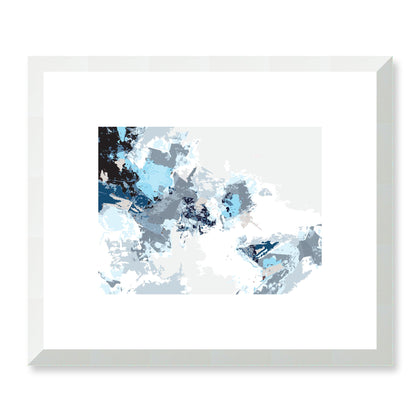 Framed Graphic Art Print, White Mat - 12x10 16x13 20x16 28x22 inches | FPH-1151-7694, Prints, Graphic art, White Frame, 30 x 25 cm ,12 x 10 inches