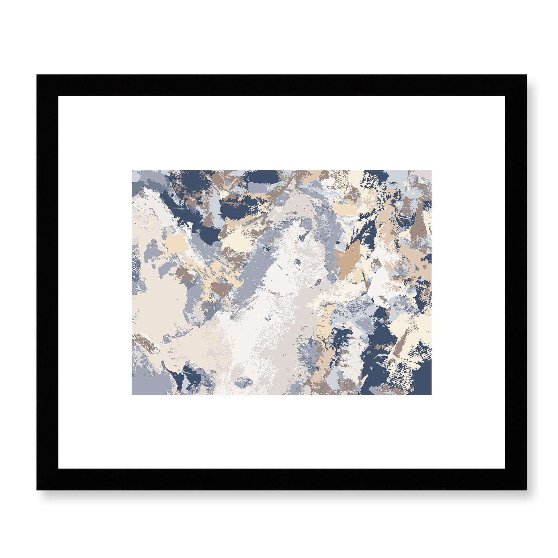 Framed Graphic Art Print, White Mat - 12x10 16x13 20x16 28x22 inches | FPH-1163-7689, Prints, Graphic art, Black Frame, 30 x 25 cm ,12 x 10 inches