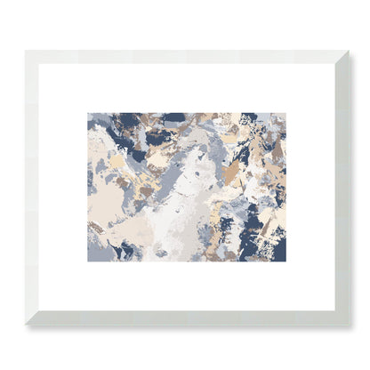 Framed Graphic Art Print, White Mat - 12x10 16x13 20x16 28x22 inches | FPH-1163-7689, Prints, Graphic art, White Frame, 30 x 25 cm ,12 x 10 inches