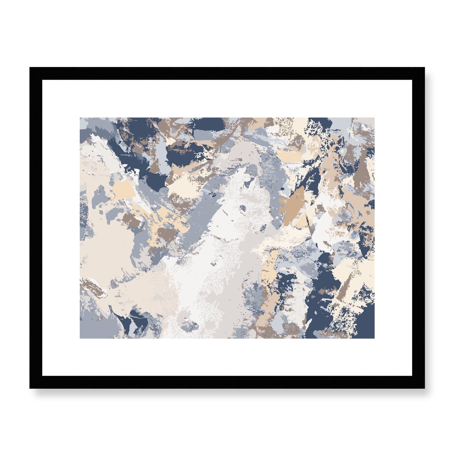 Framed Graphic Art Print, White Mat - 12x10 16x13 20x16 28x22 inches | FPH-1163-7689, Prints, Graphic art, Black Frame, 51 x 41 cm ,20 x 16 inches