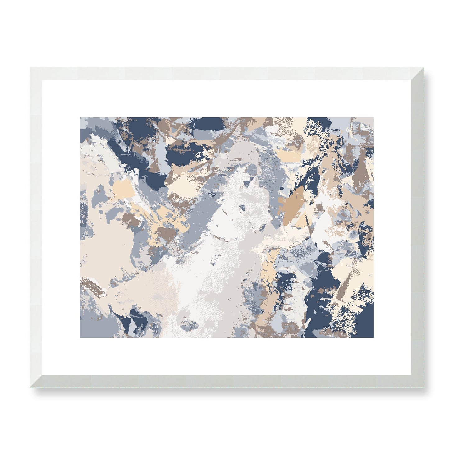 Framed Graphic Art Print, White Mat - 12x10 16x13 20x16 28x22 inches | FPH-1163-7689, Prints, Graphic art, White Frame, 51 x 41 cm ,20 x 16 inches