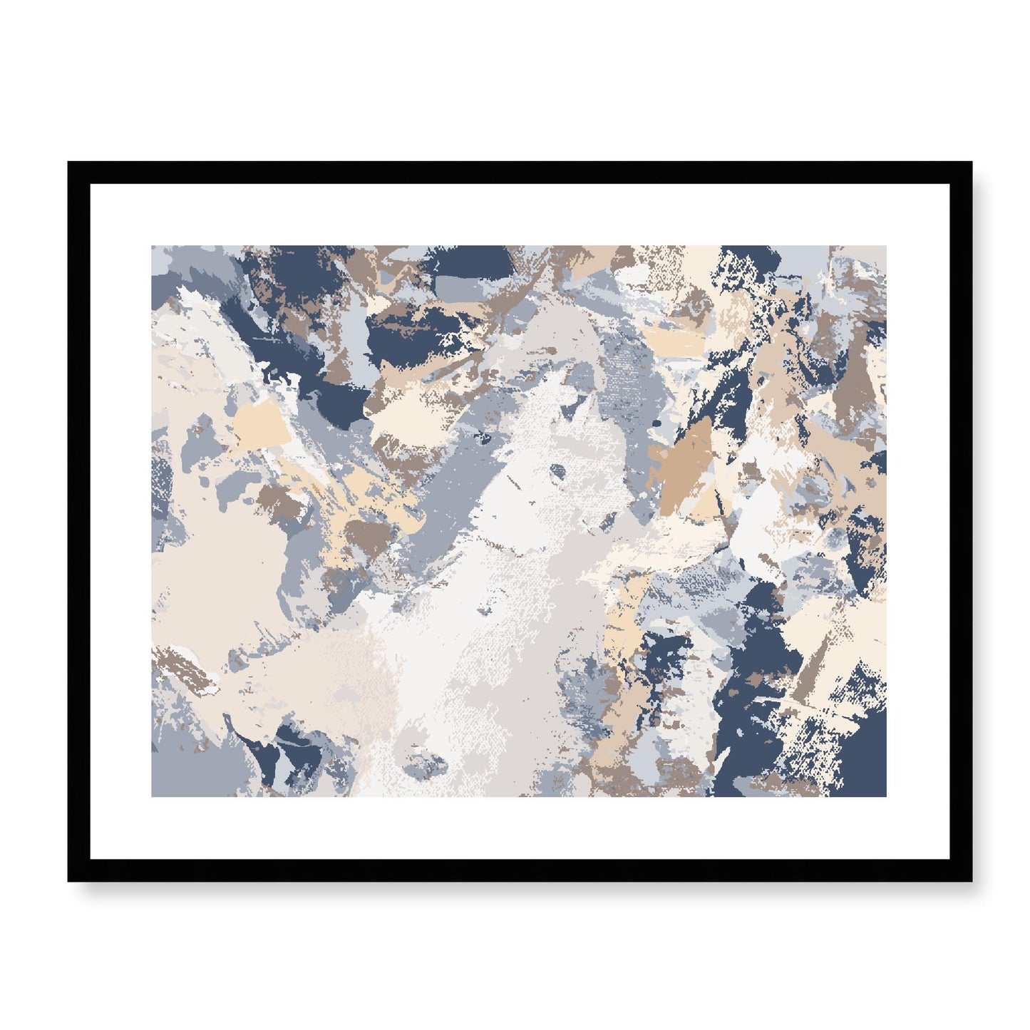 Framed Graphic Art Print, White Mat - 12x10 16x13 20x16 28x22 inches | FPH-1163-7689, Prints, Graphic art, Black Frame, 71 x 56 cm ,28 x 22 inches