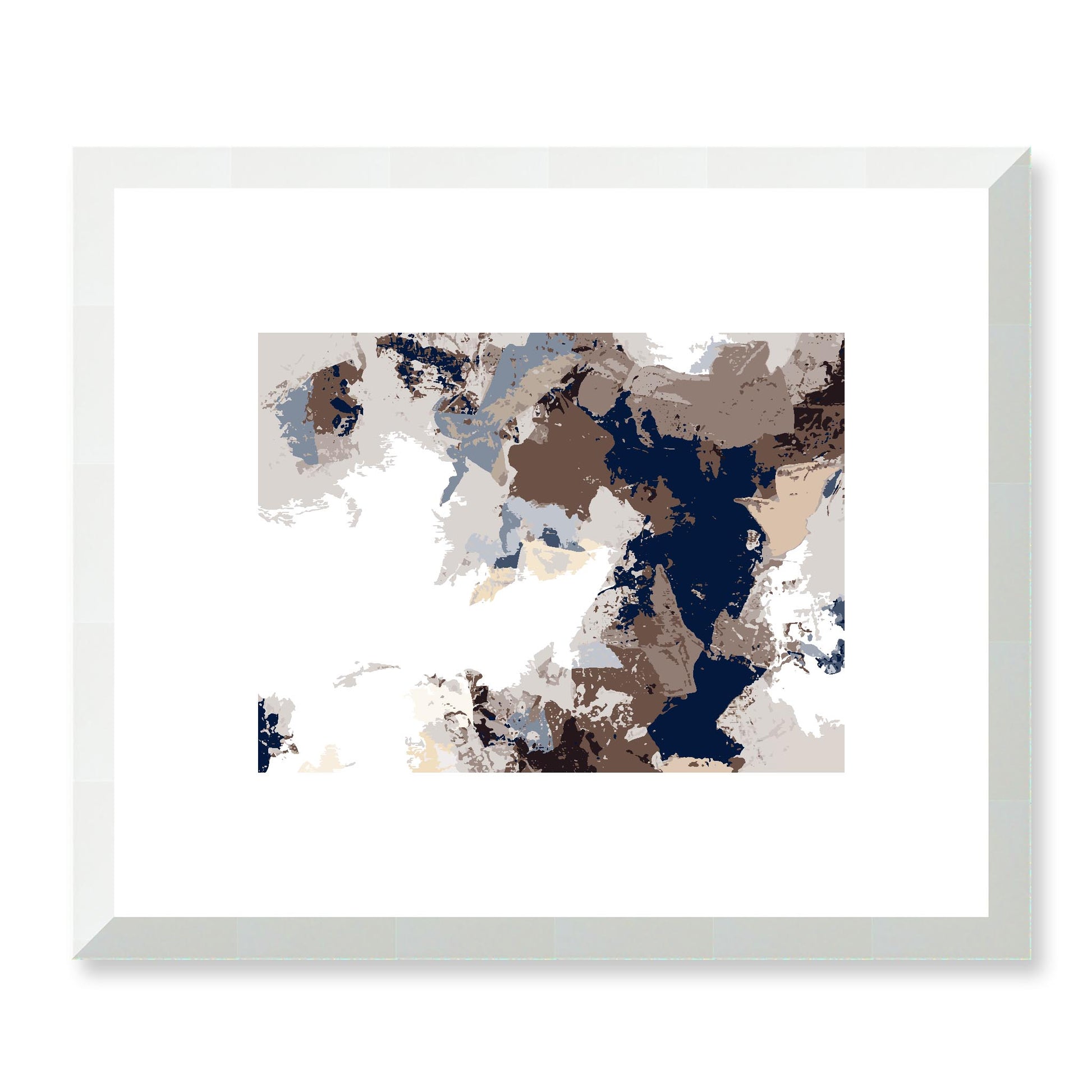 Framed Graphic Art Print, White Mat - 12x10 16x13 20x16 28x22 inches | FPH-1161-7692, Prints, Graphic art, White Frame, 30 x 25 cm ,12 x 10 inches