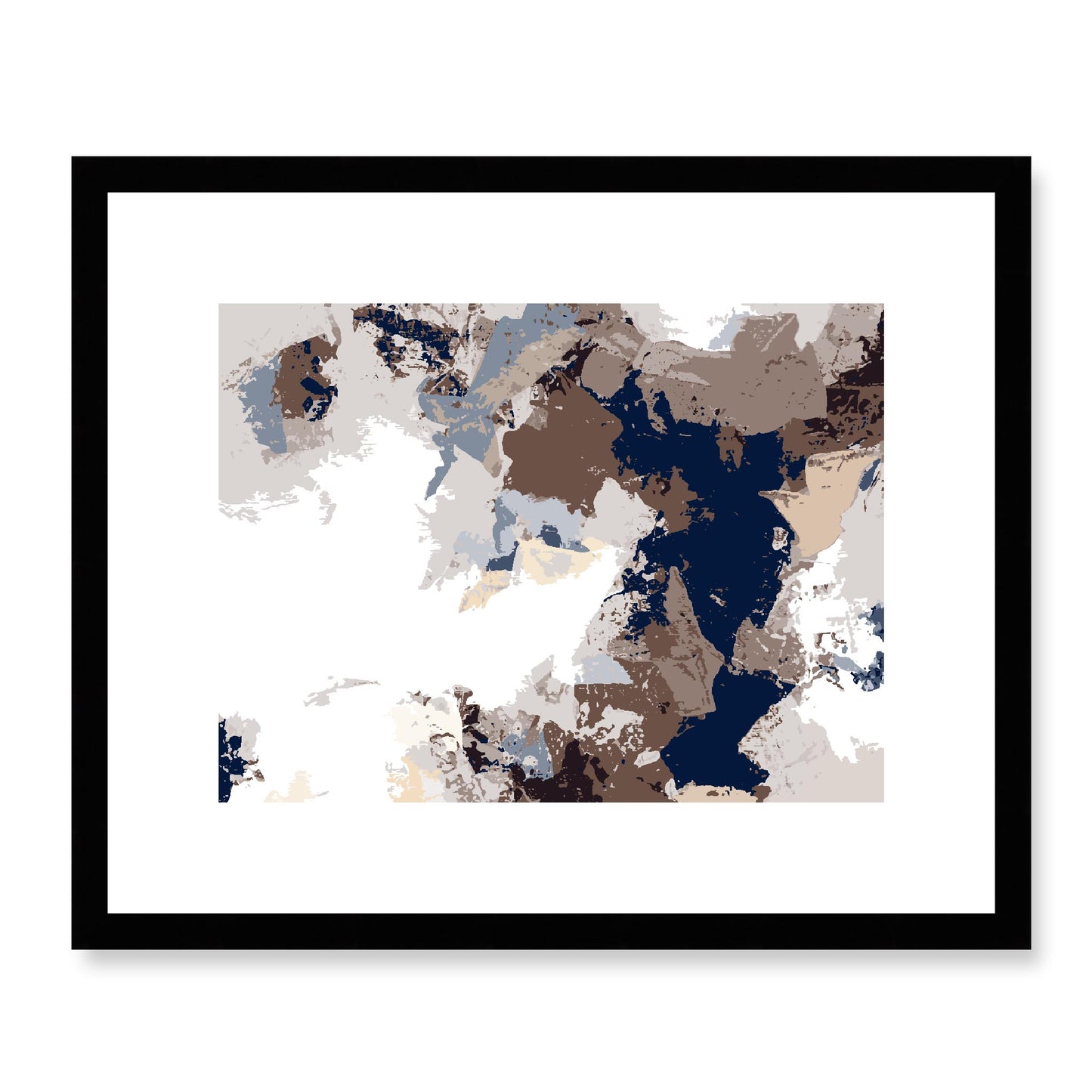 Framed Graphic Art Print, White Mat - 12x10 16x13 20x16 28x22 inches | FPH-1161-7692, Prints, Graphic art, Black Frame, 41 x 33 cm ,16 x 13 inches