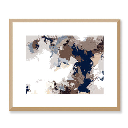 Framed Graphic Art Print, White Mat - 12x10 16x13 20x16 28x22 inches | FPH-1161-7692, Prints, Graphic art, Natural Frame, 41 x 33 cm ,16 x 13 inches