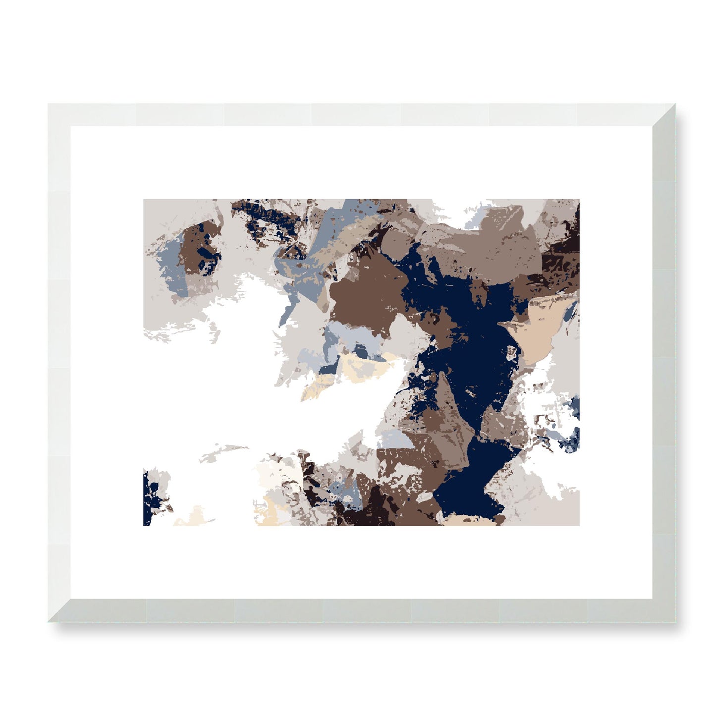 Framed Graphic Art Print, White Mat - 12x10 16x13 20x16 28x22 inches | FPH-1161-7692, Prints, Graphic art, White Frame, 41 x 33 cm ,16 x 13 inches