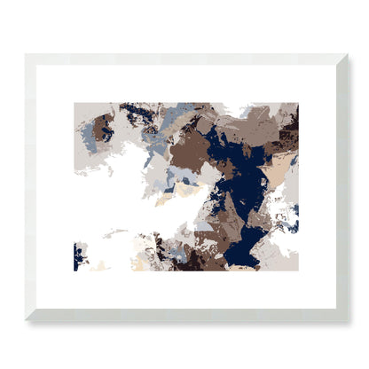 Framed Graphic Art Print, White Mat - 12x10 16x13 20x16 28x22 inches | FPH-1161-7692, Prints, Graphic art, White Frame, 41 x 33 cm ,16 x 13 inches
