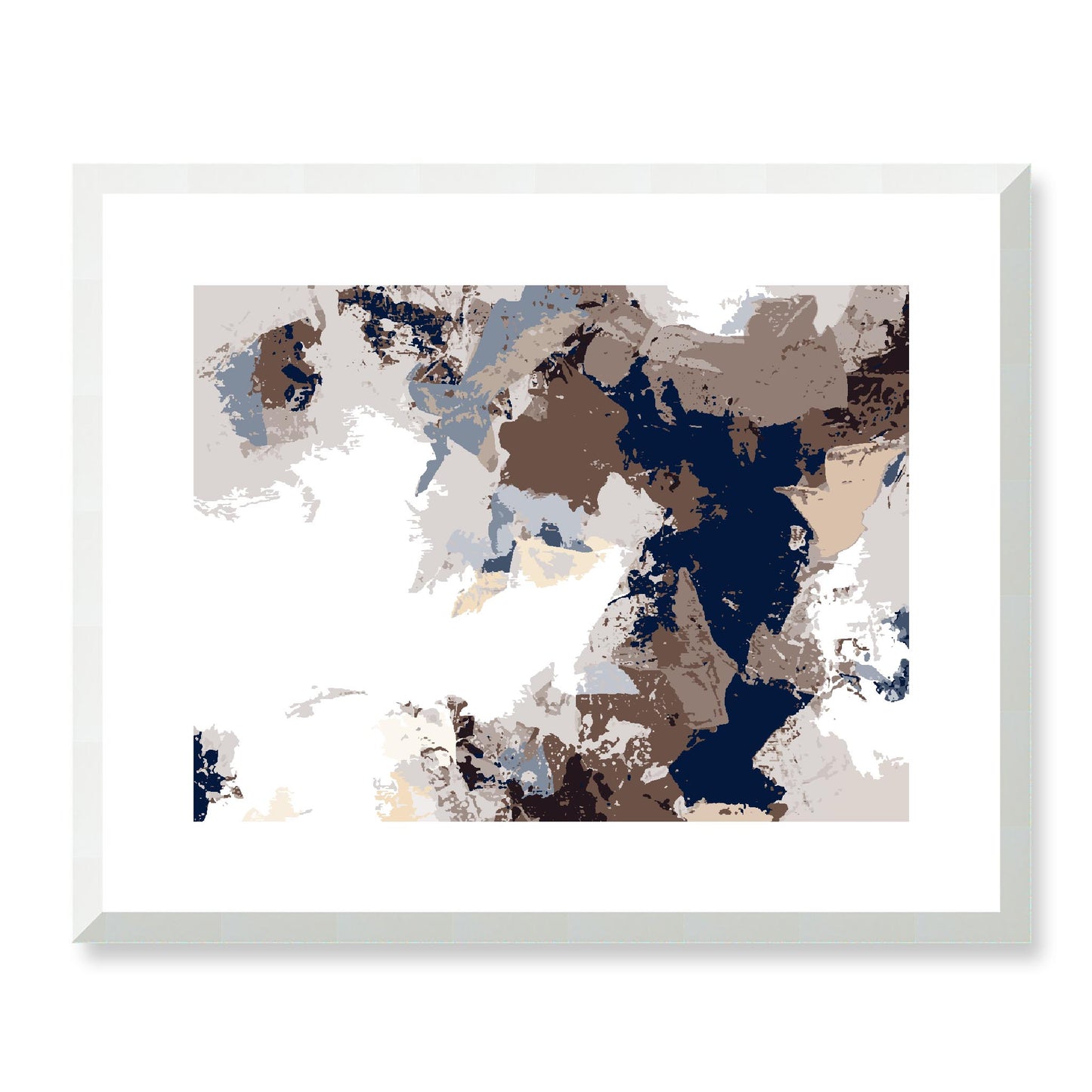 Framed Graphic Art Print, White Mat - 12x10 16x13 20x16 28x22 inches | FPH-1161-7692, Prints, Graphic art, White Frame, 51 x 41 cm ,20 x 16 inches