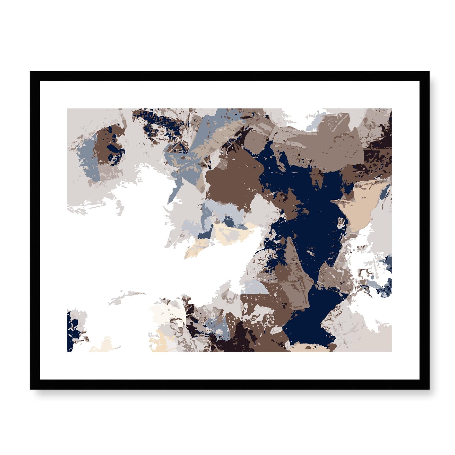 Framed Graphic Art Print, White Mat - 12x10 16x13 20x16 28x22 inches | FPH-1161-7692, Prints, Graphic art, Black Frame, 71 x 56 cm ,28 x 22 inches
