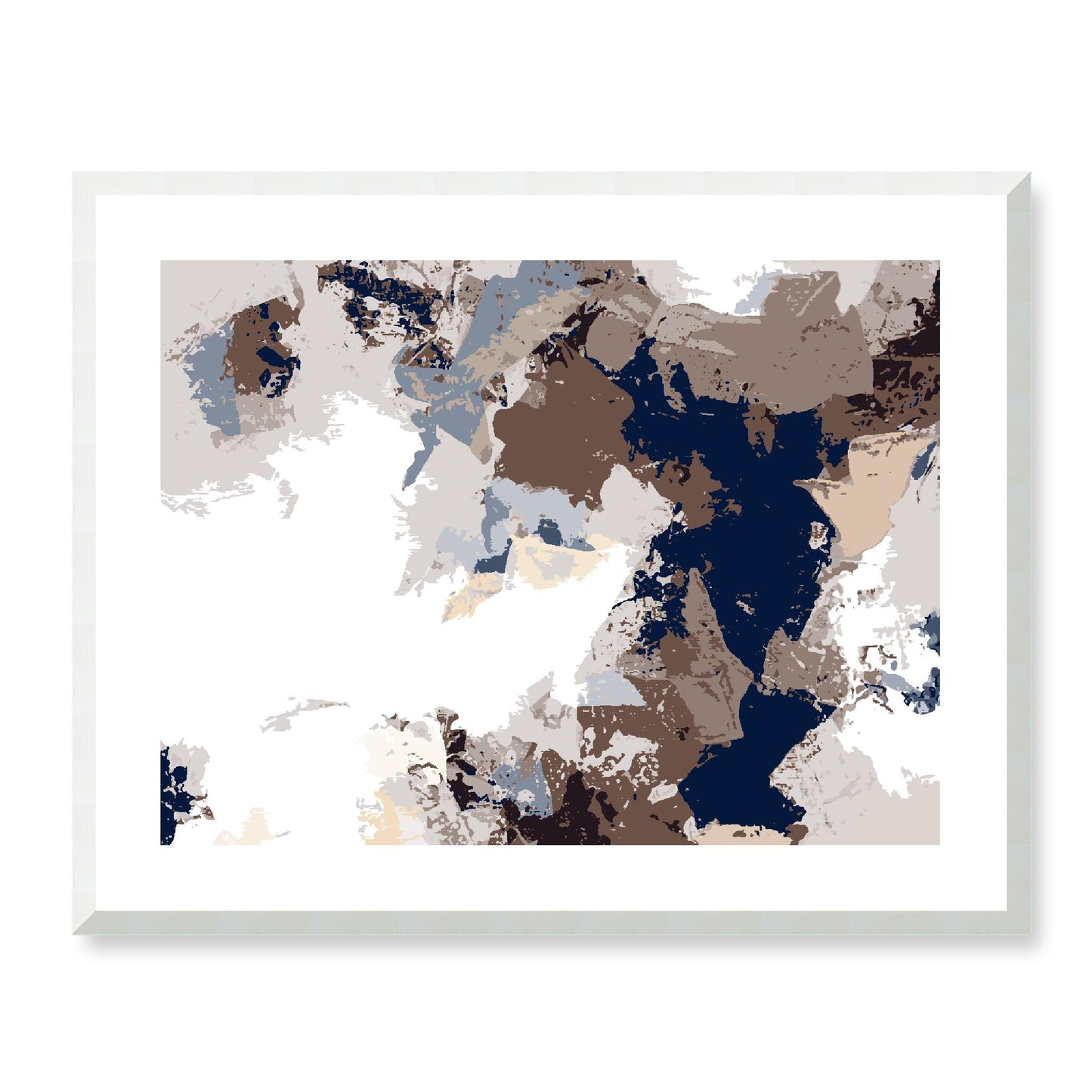 Framed Graphic Art Print, White Mat - 12x10 16x13 20x16 28x22 inches | FPH-1162-7692, Prints, Graphic art, White Frame, 71 x 56 cm ,28 x 22 inches