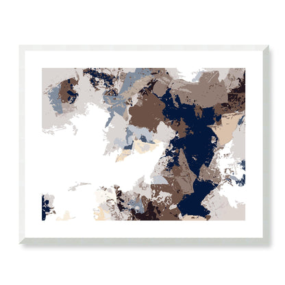 Framed Graphic Art Print, White Mat - 12x10 16x13 20x16 28x22 inches | FPH-1162-7692, Prints, Graphic art, White Frame, 71 x 56 cm ,28 x 22 inches