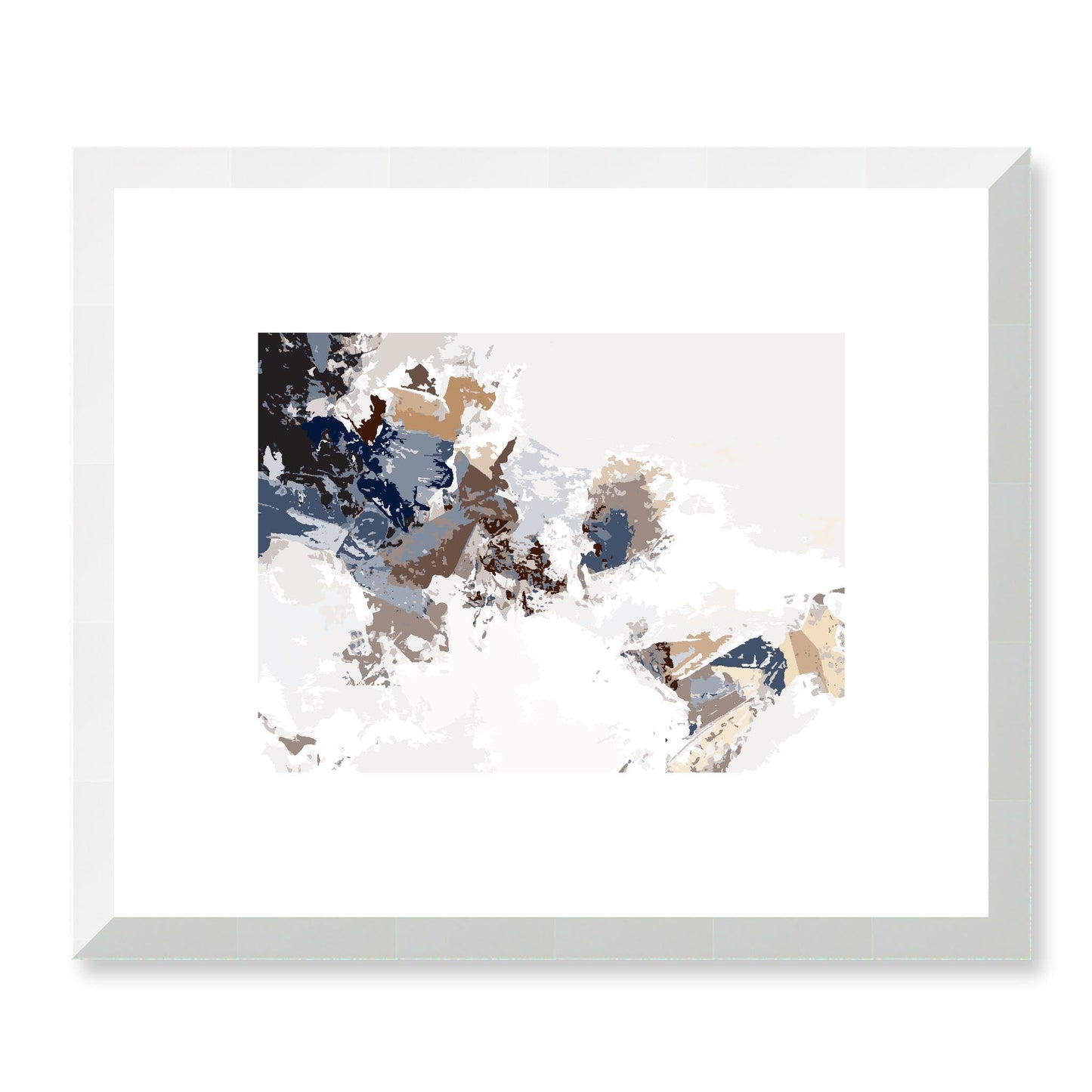 Framed Graphic Art Print, White Mat - 12x10 16x13 20x16 28x22 inches | FPH-1162-7694, Prints, Graphic art, White Frame, 30 x 25 cm ,12 x 10 inches